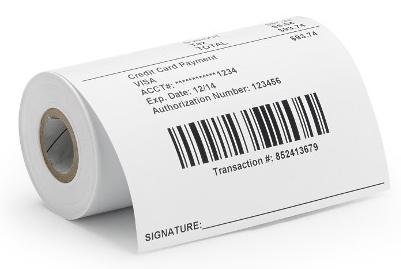 Zebra Z-Select 2000D - kvitteringspapir - 12 rull(er) - Rull (8 cm x 250 m)