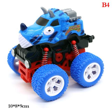 4 Hjul Monster Trucks Tröghetsbilleksaker För Barn Pojkar Flickor