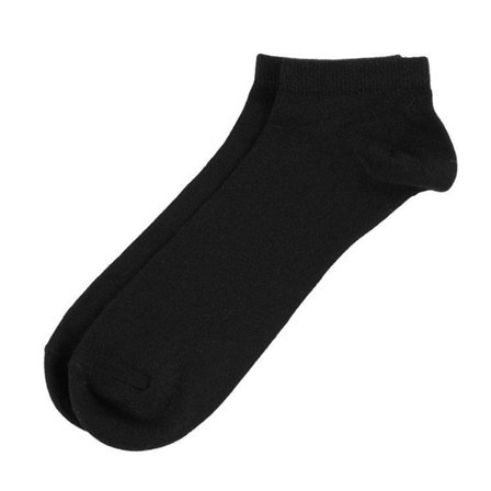 Acces Bambu sukat Nilkka 43-46 3-pack - Musta