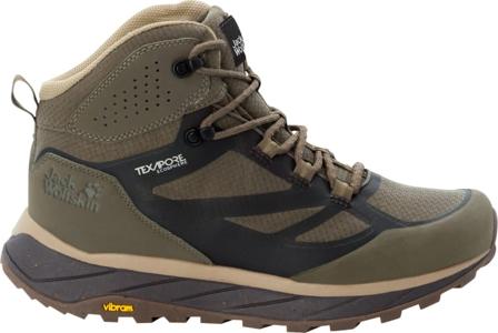 Jack Wolfskin Men's Terraventure Texapore Mid hiking boots Brown 44