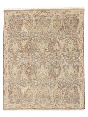 Oushak Indo Rug 245X300 Orange/Brown Wool, India
