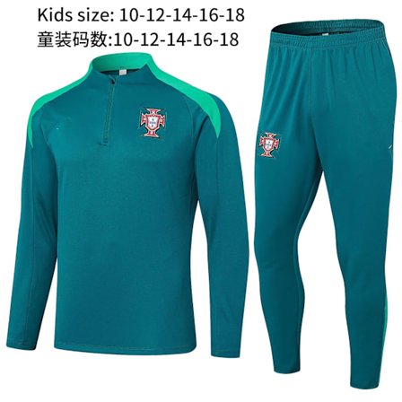 Ny Paris Frankrike Portugal Mbappe Messi langermet treningsdress fotballuniform dress ytterjakke barneklær 33