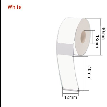 Självhäftande thermal etikett Thermal etikett klistermärke Papper VIT