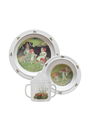 RättStart Barnservis i RPET, Tomtebobarnen Mata & äta ONESIZE