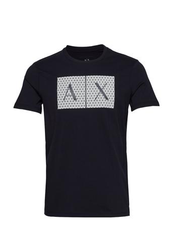T-Shirt T-shirts Short-sleeved Navy Armani Exchange