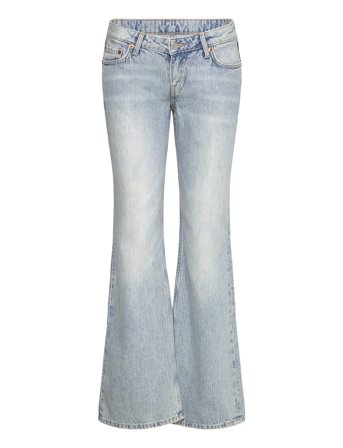 Weekday Nova Low Rise Slim Bootcut Leg Jeans - Blue - 30 x 34