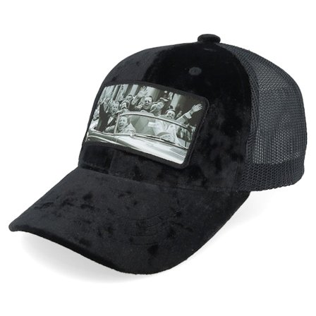 Calza Pennello - Nero trucker Cappellino - Kids Cabriolet Party Velvet Black Trucker @ Hatstore