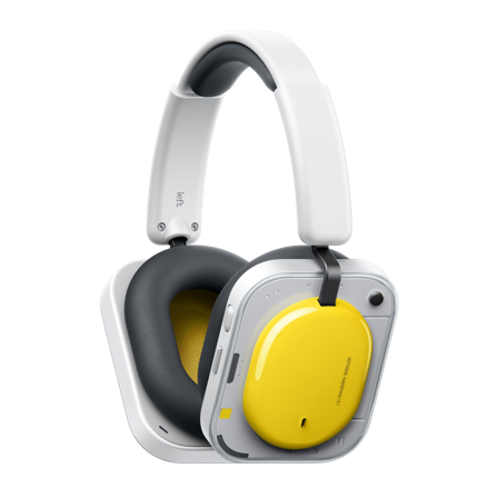Nothing Headphone (a) - Yellow - Hörlurar med adaptiv ANC och upp till 135 timmars batteri