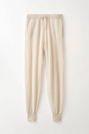 Soft Goat - Joggers - Kaschmirhose für Damen - M - Beige