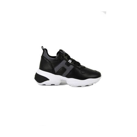 Hogan Interaction Sneakers Sort, Dame, Størrelse: 36 EU