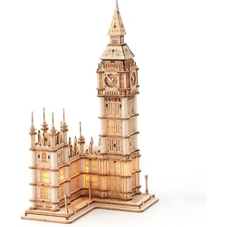 3D Trepuslespill Big Ben Modellbyggesett for Voksne å Lage Big Ben Bursdagsgaver til Familie og Venner