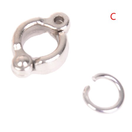 2st Pet Fåglar Träning koppel Ringar Clip Parrot Flying Accessoar