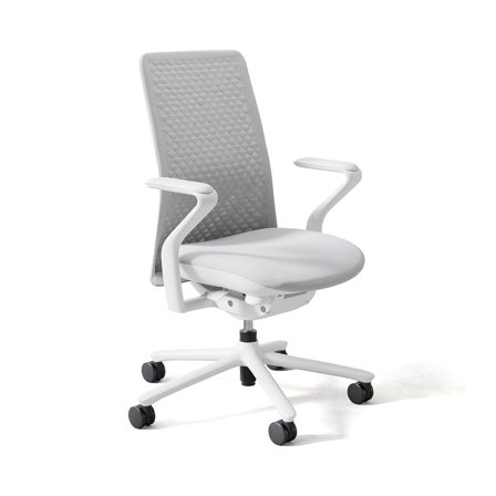Office chair FIBRA, light grey