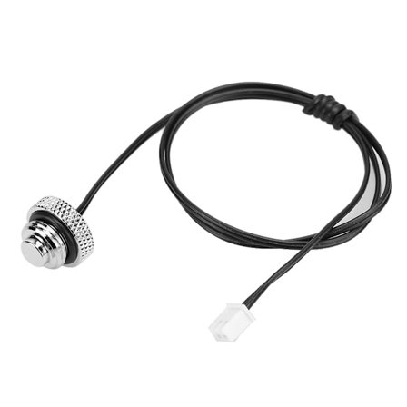 Temperaturmålingsstik Temperaturføler Vandtæt Stopstik XH2.54 Terminal Interface Sølv