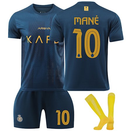 23/24 Riyadh Victory Away No.10 Mane Barn Jersey Set för barn och vuxna