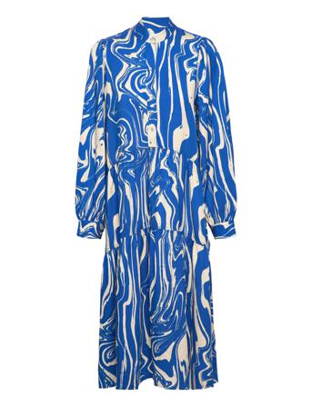 Kemia Dress Polvipituinen Mekko Sininen NORR