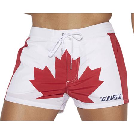Dsquared2, Beachwear Biały, Mężczyzna, Rozmiar: S