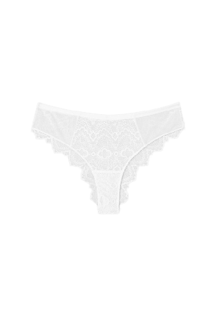 Understatement Lace Cheeky Trosor Dam Vit XXL