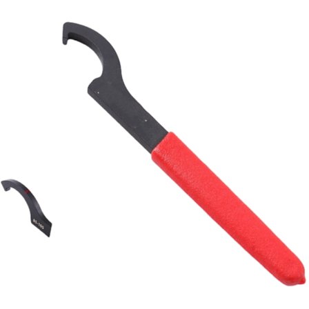 28-32 mm halvmånenøgle med plastikhåndtag