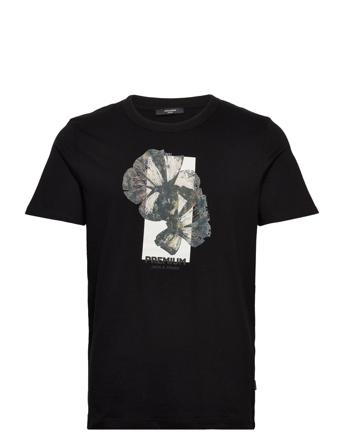 Jprblahoover Visual Ss Tee Crew Neck Black Jack & J S