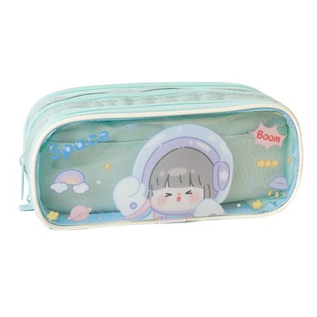 Penalhus Pen Taske GRØN