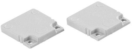 Hide-a-Lite 7552580 Gavel 2-pack, hög U-profil Plast, Belysning