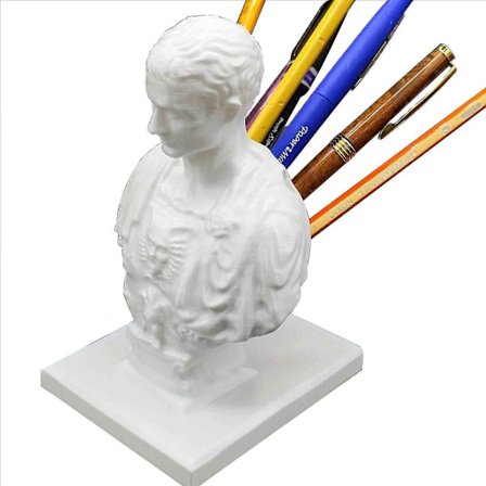 Julius Caesar Ides Of March Pen/Pen Holder Skulptur Skrivebordsorganisator - yuyu(TC)