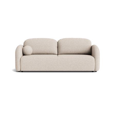 Sorrento 3 personers sovesofa - Aragon Beige - 232x104x90cm - Praktisk Sofa og Sovesofa med Bonell fjedre, Nozag fjedre og PU skum for optimal komfort