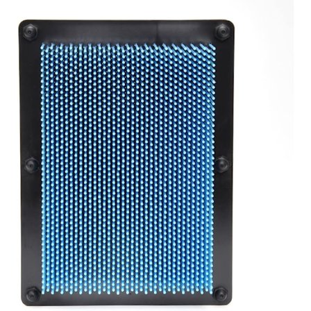 Klassisk 3D Pin Art Leksak, Rolig Fidget Pin Art Tavla Leksak för Födelsedagspresenter 20x15 cm