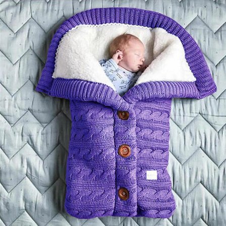 Makuupussi Knit Sleep Sack PURPURA