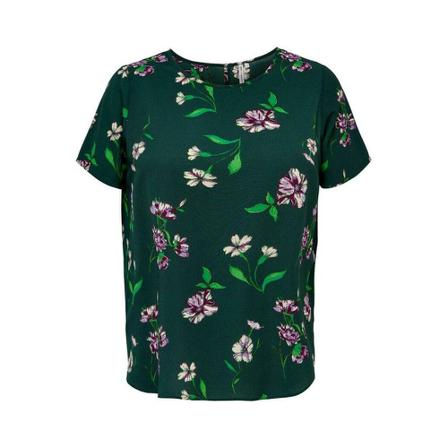 Only Carmakoma T-Shirts , Groen , Dames , Maat: 6XL