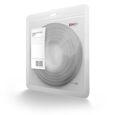 Lindy Premium koblingskabel - 50 cm - grå