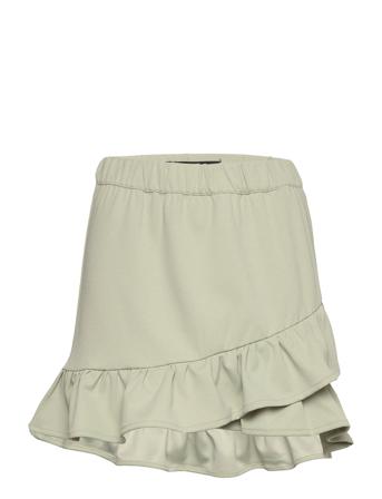Vmamira Mr Fake Wrap Short Skirt Ga Grey Vero Moda
