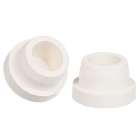 2-pak udendørs pool stige kofangere til nedgravede pools, pool stige gummi endestykker passer til 1,9 tommer standard swimmingpool stige rør