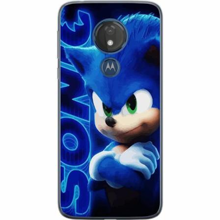 Motorola Moto G7 Power Genomskinligt Skal Sonic The Hedgehog