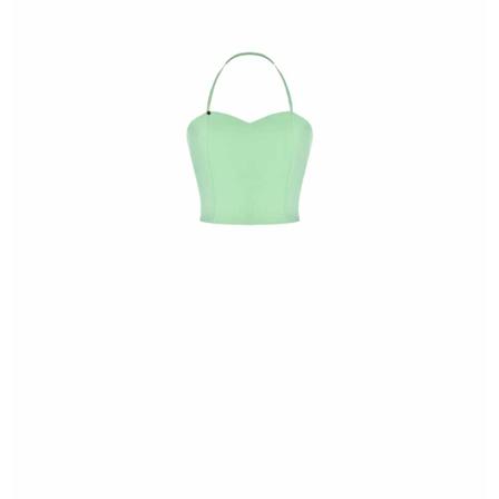 Rinascimento Sleeveless Heart Shape Top Grøn, Dame