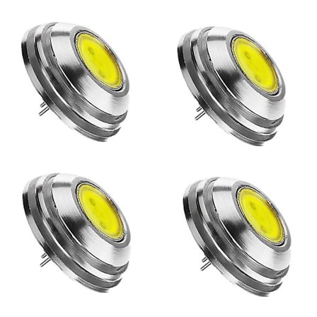 4 st 2W G4 COB LED-spotlight 3000Lm