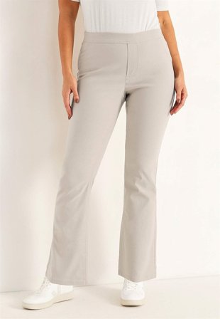 Cellbes of Sweden - Bukse i bengalin i beige for damer i størrelse 62