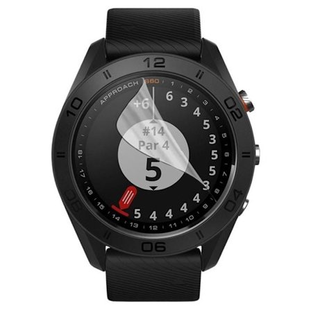 Skyddsskydd för Garmin Approach S60 [Pack 6] Ultra Tunn Plastskyddsfilm Phonillico