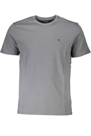 Napapijri T-shirt Maniche Corte Uomo Grigio