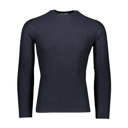 Gran Sasso, Jersey Blauw, Heren, Maat:S,wol