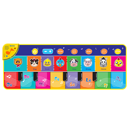 Kids Musical Piano Mats Musik Dans Lekmatta