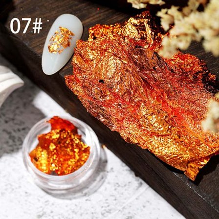 5st Nail Glitter Paljett Irregular Glitter Flakes 7 7