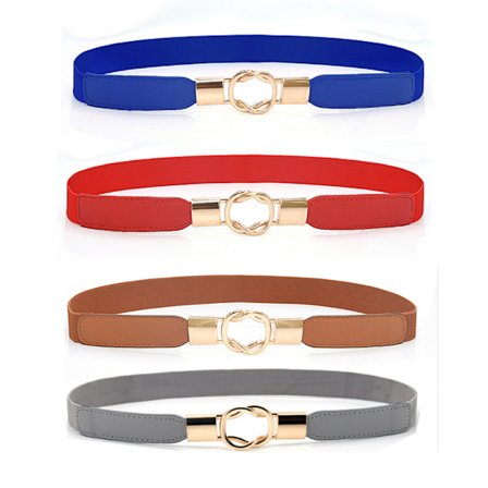 4 stk. Mote Elastisk Elastisk Belte Damer Personlighet Matte