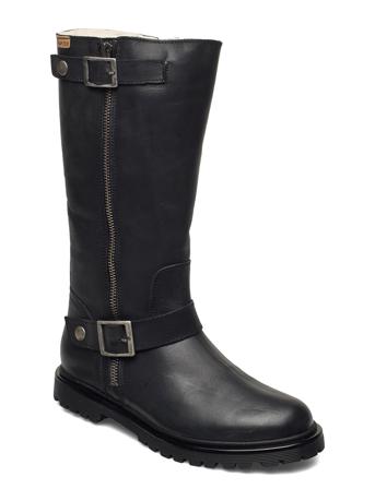 Hand Made High Boot Vinterstøvletter Pull On Svart Arauto RAP