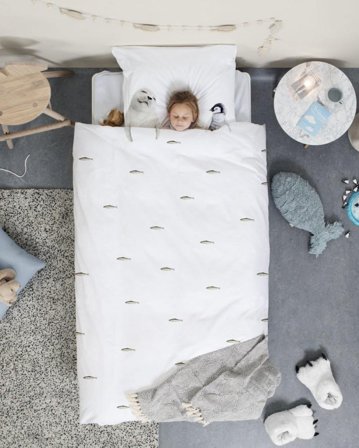 SNURK Sengesett Arctic Friends 140x200cm
