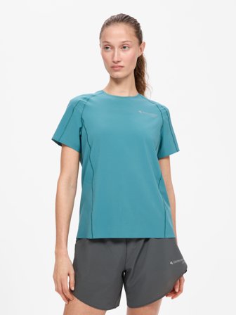 Klättermusen - Diser SS Tee Women's - Dark Mineral Blue - M