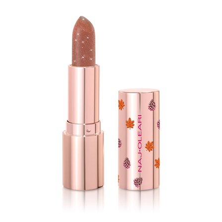 Naj Oleari Stardust Glitter Lipstick 01 Sparkling Nude 3.5g - Rossetto