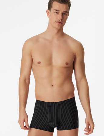 Schiesser Low Rise Shorts - Black - S