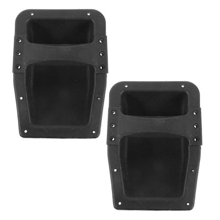 2 stk. Høyttalerhåndtak Plast Høyttalerhåndtak Audiohåndtak Audio Høyttalertilbehør